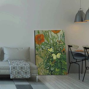 Tablou decorativ, 70100VANGOGH002, Canvas , Lemn, Multicolor imagine