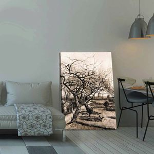 Tablou decorativ, 70100VANGOGH020, Canvas , Lemn, Multicolor imagine