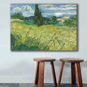 Tablou decorativ, 70100VANGOGH038, Canvas , Lemn, Multicolor imagine