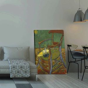 Tablou decorativ, 70100VANGOGH043, Canvas , Lemn, Multicolor imagine