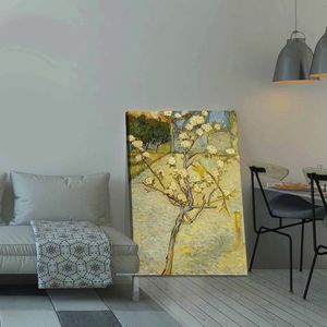 Tablou decorativ, 70100VANGOGH048, Canvas , Lemn, Multicolor imagine