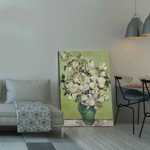 Tablou decorativ, 70100VANGOGH053, Canvas , Lemn, Multicolor imagine