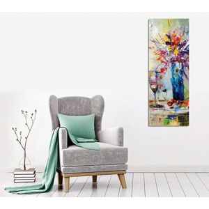 Tablou decorativ, PC326, 50% bumbac / 50% poliester, Canvas imprimat, Multicolor imagine