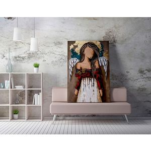 Tablou decorativ, WY175 (70 x 100), 50% bumbac / 50% poliester, Canvas imprimat, Multicolor imagine