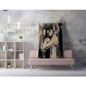 Tablou decorativ, WY189 (70 x 100), 50% bumbac / 50% poliester, Canvas imprimat, Multicolor imagine