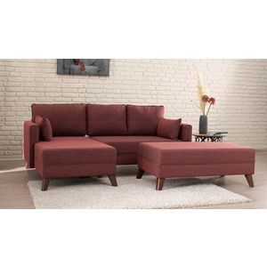 Coltar, Balcab Home, 825BLC1518, Lemn / MDF, Rosu claret imagine