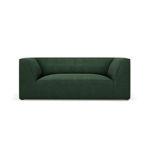 Canapea 2 locuri, Ruby, Micadoni Home, BL, 174x93x69 cm, poliester, verde imagine