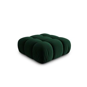 Taburet, Bellis, Micadoni Home, BL, 94x94x39 cm, catifea, verde bottle imagine