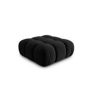 Taburet, Bellis, Micadoni Home, BL, 94x94x39 cm, catifea, negru imagine