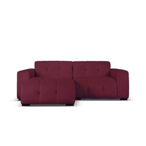 Coltar stanga 4 locuri, Kendal, Micadoni Home, BL, 256x173x79 cm, catifea, mov imagine