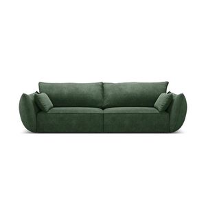 Canapea 3 locuri, Kaelle, Micadoni Home, BL, 208x100x85 cm, poliester chenille, verde bottle imagine