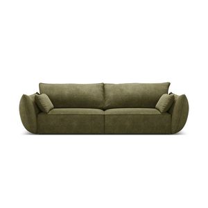 Canapea 3 locuri, Kaelle, Micadoni Home, BL, 208x100x85 cm, poliester chenille, verde imagine