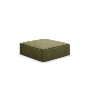 Taburet, Kaelle, Micadoni Home, BL, 100x80x38 cm, poliester chenille, verde imagine