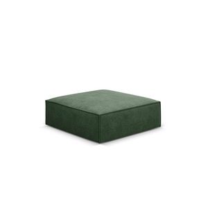 Taburet, Kaelle, Micadoni Home, BL, 100x80x38 cm, poliester chenille, verde bottle imagine