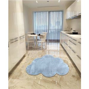 Covor, Cloud Plush, 80x120 cm, Poliester, Gri deschis imagine