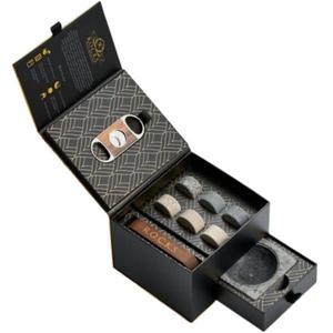 Set pietre Whiskey cu Trabuc The Gentleman's Set - Cigar Aficionado imagine