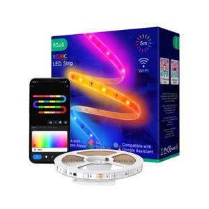 Banda Led Smart Wifi, RGB + IC, Nous, F4, 5m imagine