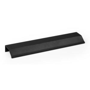 Maner pentru mobila Wing, finisaj negru periat, L: 350 mm imagine