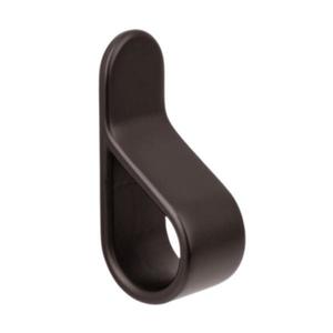 Buton pentru mobila Belt, finisaj maro mocca, 63.5x22 mm imagine