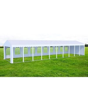 Cort Evenimente Professional XXL, PVC ignifug alb, 8x20 m - Corturi24 imagine