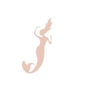 Sticker decorativ, Dancing Mermaid, Roz, 50x79 cm imagine