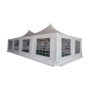 Pagoda 5x10m 500 G/m² Pvc, Alb - Corturi24 imagine