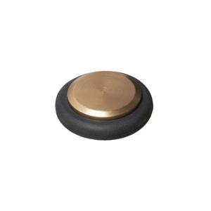 Opritor pentru usa Low, finisaj alama cava periata, 48x17 mm imagine