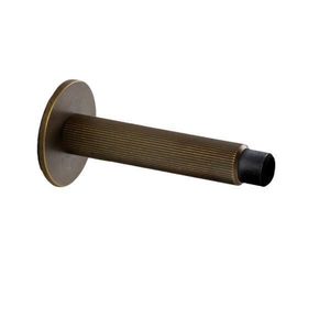 Opritor pentru usa Arpa Wall, finisaj alama rustica, 103x50 mm imagine