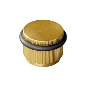 Opritor pentru usa Arpa, finisaj alama intunecata periata, , 45x30 mm imagine