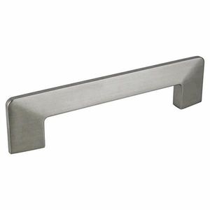 Maner pentru mobila Travis, finisaj gri metal, L: 118 mm imagine