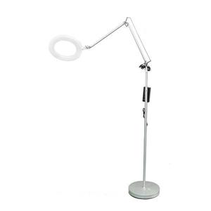 Lampa circulara cu trepied, Led A2-66, 66W, selfie, argintie imagine