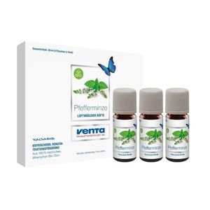 Set 3 uleiuri Esentiale Bio Organice pentru Umidificator (pentru aparatele Venta Seria 5) Menta, 3x30 ml imagine