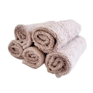 Set 5 prosoape pentru bucatarie, 30x30 cm, 100% bumbac, Cappuccino imagine