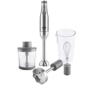 Blender vertical 4 in 1 Eta Spesso II 4215 90000, 1200 W, 6 viteze plus Turbo, otel inoxidabil, gri imagine