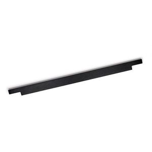 Maner pentru mobila Linear, finisaj negru periat, L: 897 mm imagine