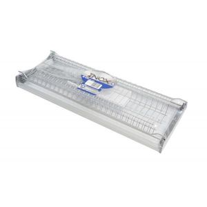 Scurgator /picurator IFL inox pentru corp de 900 mm, inox/plastic gri imagine