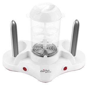 Aparat de preparat Hot Dog GALLET Gourmet MAH502, 380 W, 2 tepuse, accesorii pentru oua imagine