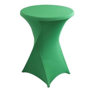 Husa elastica din lycra pentru masa cocktail, Verde imagine