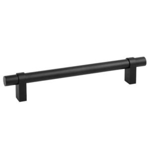 Maner pentru mobila Nobb, finisaj negru periat, L: 244 mm imagine