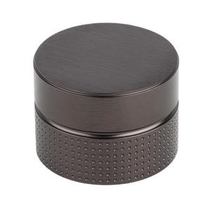 Buton pentru mobila Point Viefe, finisaj negru titan, D: 40 mm imagine