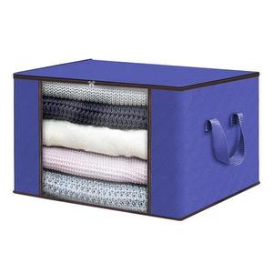 Cutie Depozitare si Organizare Mare Teno® 105 L, 70x 50x 30 cm, albastru imagine