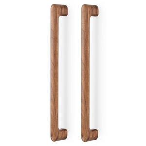 Set manere spatiale double Luv Wood, finisaj nuc, L: 418, 5 mm imagine