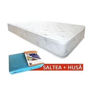 Set Saltea Spectral SuperOrtopedica Ultra 90 x 200 + Husa cu elastic imagine