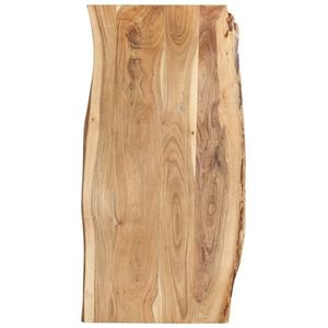 vidaXL Blat de masă, 118x(50-60)x2, 5 cm, lemn masiv de acacia imagine