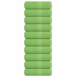 vidaXL Prosoape de săpun 10 buc Verde măr 30x30cm 360 g/m² 100% bumbac imagine