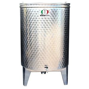 Butoi Cisterna Inox pentru Vin 500 Litri, cu Etansare Capac Parafina imagine