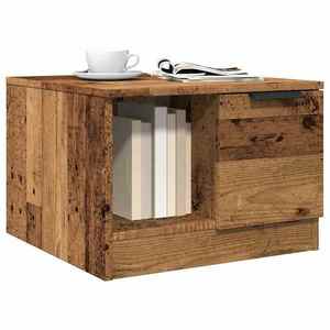 vidaXL Masuta de cafea lemn vechi 50x50x36 cm lemn prelucrat imagine