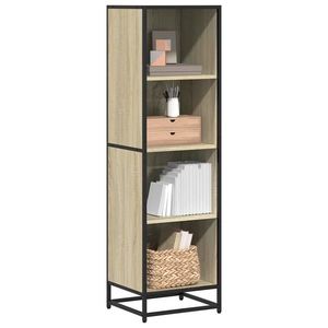 vidaXL Bibliotecă, stejar sonoma, 40x35x139 cm, lemn prelucrat imagine