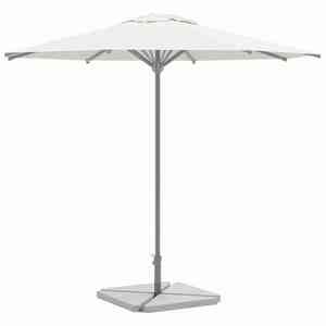 vidaXL Plăci de greutate umbrelă, 4 buc., gri, 14 kg, granit, triunghi imagine