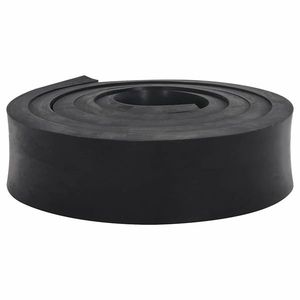 vidaXL Margine de cauciuc pentru plug de zăpadă negru 250x8x2 cm imagine